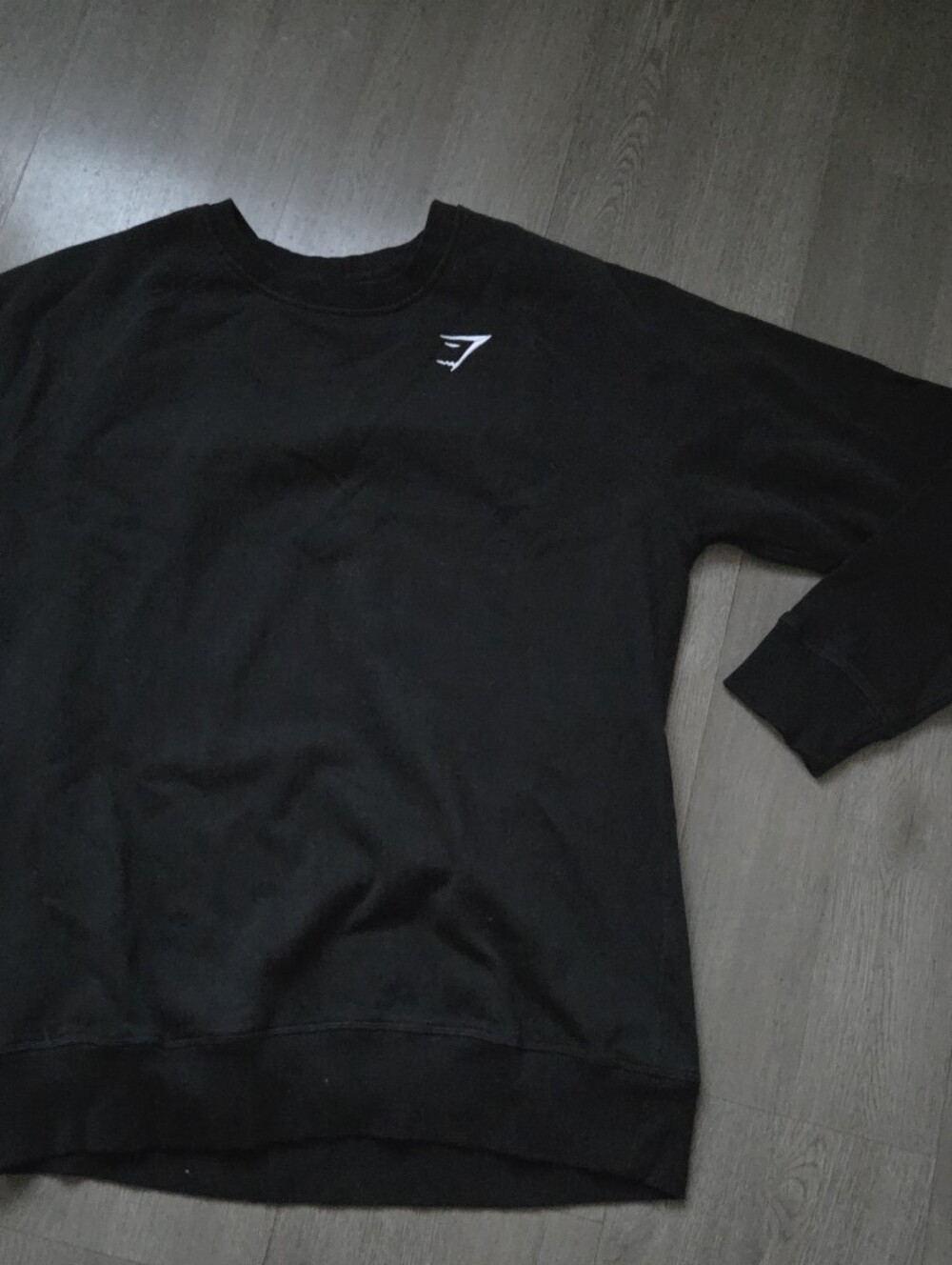 Gymshark Kids Black Joggers with Subtle Logo